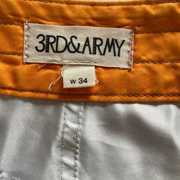 3rd & Army Men’s Swim Trunks NWT Size 34 - Picture 3 of 4